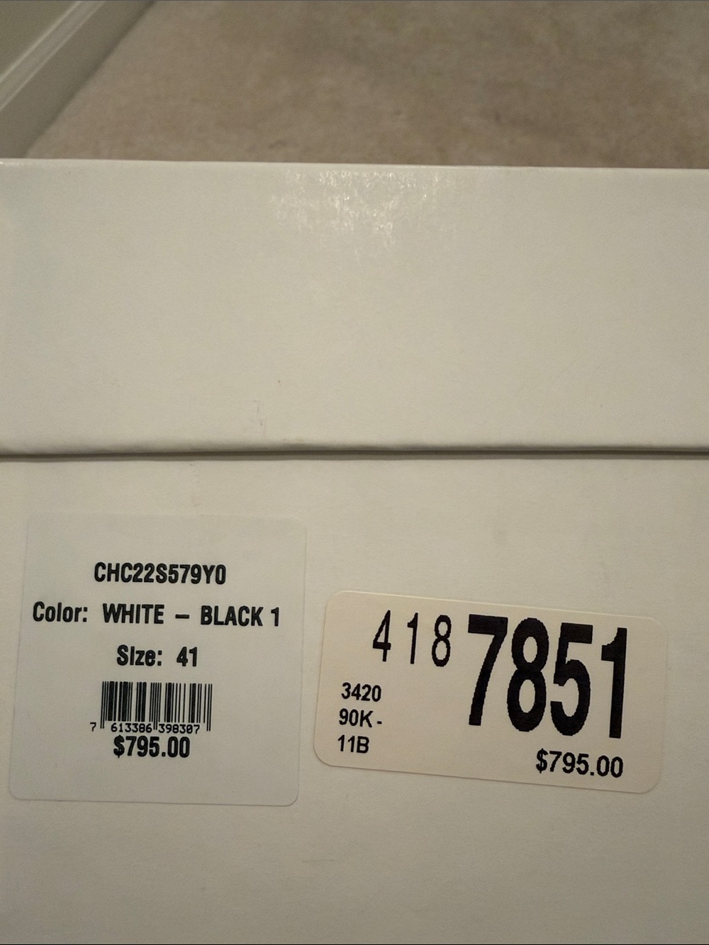 Chloé NAMA LOW TOP SNEAKER - Picture 6 of 8